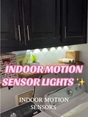 INDOOR MOTION SENSE LIGHTING ✨💡 #indoorlighting #lighting #motionlights #motionsensor 