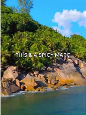 We'll take you to the Seychelles, you can bring the spicy margs 🍹#Seychelles #traveltiktok #traveltok #vacation #Bravo 