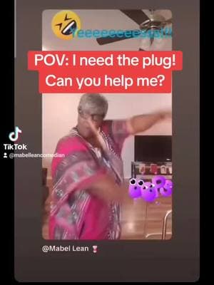 POV: I need the plug! 👀 Can you help me? #fyp  #grandmasoftik  #comedian  #thehookup  #viralvideo  #explorepage 