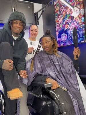 P.I.M.P 🕺 @famous4bj3 @Tj Watkins46 #cocoshinele #fyp #femalebarber #atl 