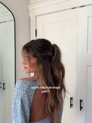 restarting this series since prom is right around the corner for a lot of you! #promhair #promhairstyle #simplehairstyle #cutehairstyles #prom #hairinspo #hairideas #halfuphalfdown #updohairstyle #hairstyletutorial #longhairstyles 