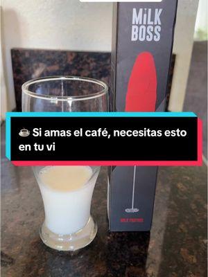 ☕ Si amas el café, necesitas esto en tu vi #MilkBoss #CaféPerfecto #EspumaDeLeche #CoffeeLover #CaféEnCasa #CafeteríaEnCasa #LatteArt #CaféEspumoso #EspumadorDeLeche #AmoElCafé #CaféTime #lyapineda806shop 