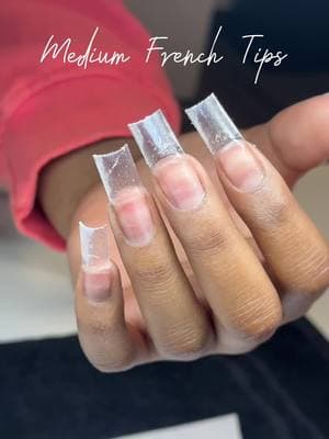 The most perfect frenchies 🧼✨ #nails #nailsoftiktok #nailtoktok #frenchtipnails #frenchtips #nailtech #greensboronails #greensboronailtech 