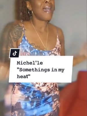 Michel'le had me in a choke hold🥰🥰🥰 #michel'le #somethinginmyheartbymichele #Bella #lipsyncqueen #couplestiktok #tiktokviral 