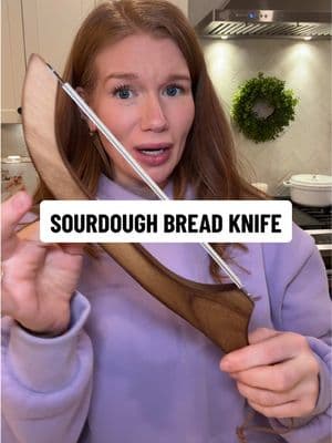 This bread knife would also make a great piece of kitchen decor too 🤣  #breadknife #sourdough #sourdoughbreadknife #treasurefinds #spotlightfinds #ttsdelightnow #giftguide #starcreatorcompetition #ttsstarcreator  #tiktokshopcreatorpicks #tiktokshopspringglowup #TTSLevelUp  #tiktokshoprestock #lovelanguage #seasonalgems