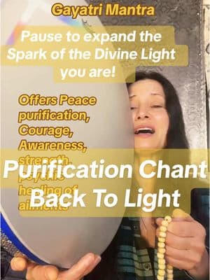 Continued 108 times on Youtube- the Gayatri Mantra is the mother of all mantras .. it is a sonic prayer 🙏 to grow the spark of your divinity  #LIVE #gayatrimantra #divinelove #chanting #mantra #peace #courage #healing #spiritualawakening #healingtones #spirituallifecoach #purification 