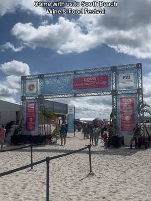 The best weekend of the year is back! #sobe #miami #miamibeach #sobewff #food #drink #cocktails #beach #festival 