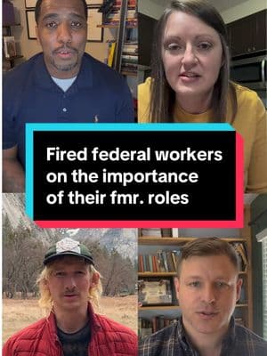 Former federal employees from various organizations who were affected by the Trump administration's mass firings share with @Stephanie Ruhle on @11th Hour MSNBC the significance of the work they did and their motivations for entering civil service. If you are a federal worker who has been laid off or is on probationary status and want to share your story, let us know in the comments below. #Government #civilservice #federal #politics #news #doge 