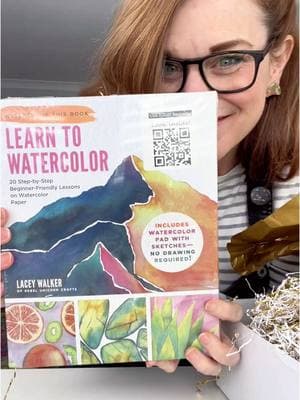 I can’t stress enough how helpful this book will be if you want to learn to paint in watercolor! “Learn To Watercolor: 20 step-by-step beginner-friendly lessons on watercolor paper” by Lacey Walker @Lacey - Curious Watercolor&Art . You can find it at your local bookstore or I have it on my Amazon page, which is listed on my links page in my profile.  #learnwatercolor #watercolorbook #beginnerwatercolor