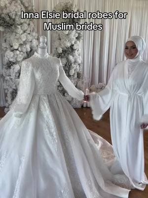 #bridalrobes #muslimbride #muslimwedding 